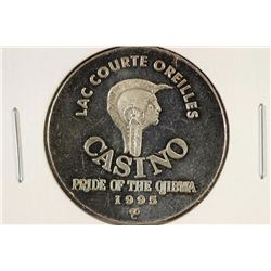 18.3 GRAM .999 FINE SILVER PROOF ROUND 1995