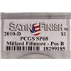 Image 3 : 2010-D MILLARD FILLMORE DOLLAR PCGS SP68 POS. B