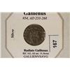 Image 3 : SILVER 253-268 A.D. GALLIENUS ANCIENT COIN