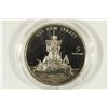 Image 1 : 1998 MARSHALL ISLANDS $5 USS NEW JERSEY PROOF