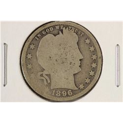 1896 BARBER QUARTER