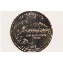 2007-P WASHINGTON STATE QUARTER NGC MS67