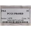 Image 3 : 1964 LINCOLN CENT PCGS PR68RD