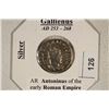 Image 3 : SILVER 253-268 A.D. GALLIENUS ANCIENT COIN