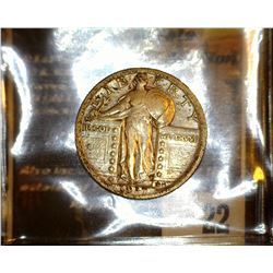 22.    1917 P Type Two U.S. Standing Liberty Quarter, VF.