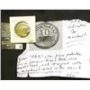 Image 1 : 45.    "Werth Marke/1/Mark/"OAR"" Counter marked token with attribution by famous book author, Grego