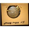 Image 2 : 48.    1868 U.S. Shield Nickel countermarked "AP JP" at 90 degree angles to each other. This piece i
