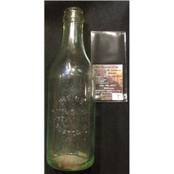 99.    Rare Iowa Coal Mining Town Soda Bottle famous for its mixture of Afro-Americans and Caucasian