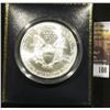Image 2 : 108.2000 Colorized American Eagle Silver Dollar in a display box.