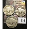 Image 2 : 114.1917 S G Partial Date, 1918 P, G and 1919 P VG. Buffalo Nickels.