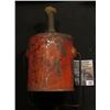 Image 2 : 121.Political Parade Torch, 7" tall 3.25" in diameter and made of tin. Most of the original orange p