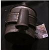 Image 2 : 122.Political Parade Torch, 5 1/2" Tall 3.25" in Diameter, Unpainted Tin with large Mounting Bracket