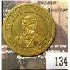 Image 1 : 134.1864 :John C. Fremont For President, reverse depicts Eagle with flags and drum., brass, 30mm, AU