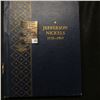 Image 1 : 153.Whitman coin album with a partial BU Set of Jefferson Nickels, includes 1938P, 39P, 40P, D, S, 4