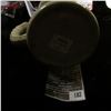 Image 2 : 182.6.25" x 3.5" Stoneware advertising mug Merman style handle "Buckeye Root Beer". Couple of small 