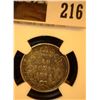 Image 2 : 216.1874H Canada Dime, NGC slabbed EF 40.