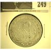 Image 1 : 249.1918C Newfoundland Half Dollar, VG.
