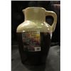 Image 1 : 302.4" x 6" Stoneware Syrup Pitcher.