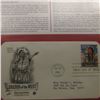 Image 2 : 342."Sacajawea Louisiana Purchase" Medal and 1994 First Day of Issue Stamped and postmarked Cover.