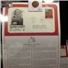 Image 1 : 347."Kit Carson" Medal and 1994 First Day of Issue Stamped and postmarked Cover.