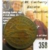 Image 2 : 358.1837 U.S. Hard Times Token "Executive Financiering Special Agent", "I Follow in the Steps of My 