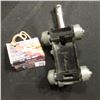 Image 2 : 375.Italian made Cannon with four wheels. 4". Working wheels and pivots.
