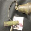 Image 2 : 382.Cast Iron Bell on light post style stand with cast Iron base, placard "El camino Real/San Diego-