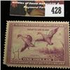 Image 2 : 428.1938 U.S. Migratory Bird hunting Stamps, RW5, used, signed.