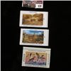 Image 1 : 438.1991 Iowa Migratory Waterfowl Stamp, used, signed; 2005 & 2006 Iowa Habitat Stamps, both mint, u