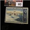 Image 2 : 443.1967 U.S. Migratory Bird hunting Stamps, RW34, used, signed.