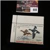 Image 2 : 444.1969 U.S. Migratory Bird hunting Stamps, RW36, used, signed.
