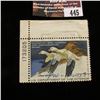 Image 2 : 445.1977 U.S. Migratory Bird hunting Stamps, RW43, used, signed.