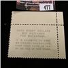 Image 3 : 477.1965 U.S. Migratory Bird hunting Stamps, RW32, Unused, OG, Not hinged, Scarce Plate number singl