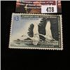 Image 2 : 478.1966 U.S. Migratory Bird hunting Stamps, RW33, Unused, OG, Not hinged, XF.
