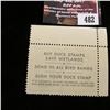 Image 2 : 482.1970 U.S. Migratory Bird hunting Stamps, RW37, Unused, OG, Not hinged, Scarce Plate number corne