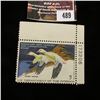Image 1 : 489.1977 U.S. Migratory Bird hunting Stamps, RW44, Unused, OG, Not hinged, Scarce Plate number corne