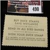 Image 2 : 490.1978 U.S. Migratory Bird hunting Stamps, RW45, Unused, OG, Not hinged, VF.