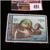 Image 1 : 491.1979 U.S. Migratory Bird hunting Stamps, RW46, Unused, back disturbed.
