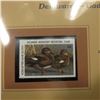 Image 2 : 510.1996 Delaware-Gadwall $6.00 Duck Stamp, Pristine, mint condition in original folio as issued by 
