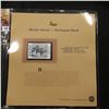 Image 1 : 539.1996 Rhode Island-Harlequin Duck $7.50 Duck Stamp, Pristine, mint condition in original folio as