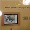 Image 2 : 539.1996 Rhode Island-Harlequin Duck $7.50 Duck Stamp, Pristine, mint condition in original folio as