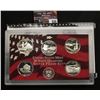Image 2 : 556.2005 S United States Mint America the Beautiful Quarters Silver Proof Set, Original as issued.