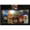 Image 1 : 566.2012 P "America the Beautiful National Parks Commemorative Quarters" set in a special holder.