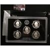 Image 1 : 569.2011 S United States Mint America the Beautiful Quarters Silver Proof Set, In an Original Silver