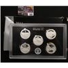 Image 2 : 569.2011 S United States Mint America the Beautiful Quarters Silver Proof Set, In an Original Silver
