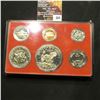 Image 2 : 604.1973 S U.S. Proof Set, original box of issue, which is a little rough.