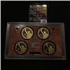 Image 2 : 643.2009 S U.S. Mint Presidential One Dollar Coin Proof Set in original hard plastic case, no box.