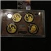 Image 2 : 644.2010 S U.S. Mint Presidential One Dollar Coin Proof Set in original hard plastic case, no box.