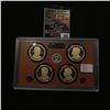 Image 1 : 645.2013 S U.S. Mint Presidential One Dollar Coin Proof Set in original hard plastic case, no box.