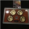 Image 2 : 646.2014 S U.S. Mint Presidential One Dollar Coin Proof Set in original hard plastic case, no box.